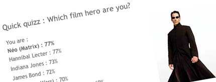 Which film hero are you?